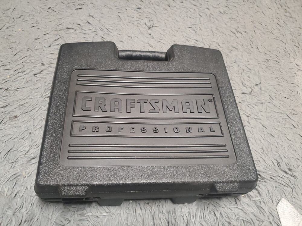 Craftsman 3/8" Drill/Driver VSR 0-600, 2 Batteries Charger "Case Only"